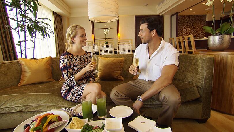 Leonie hat ihre weiße Rose eingesetzt und ein Einzeldate mit Leonard ergattert.