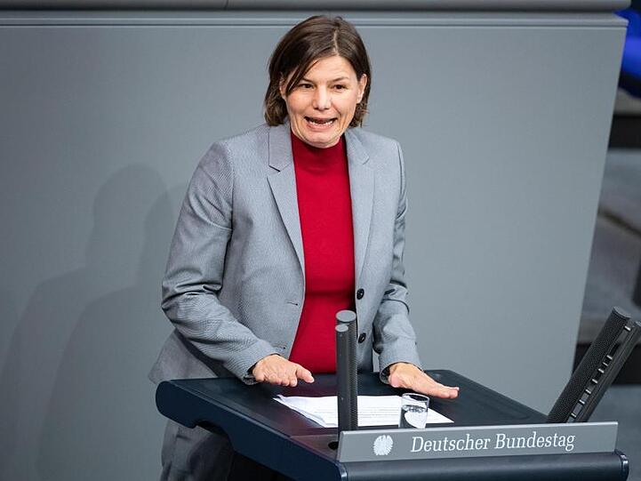 Manuela Rottmann (Bündnis 90/Die Grünen) spricht im Bundestag. Foto: Bernd von Jutrczenka/dpa/Archivbild