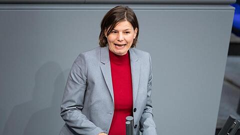 Manuela Rottmann (Bündnis 90/Die Grünen) spricht im Bundestag. Foto: Bernd von Jutrczenka/dpa/Archivbild