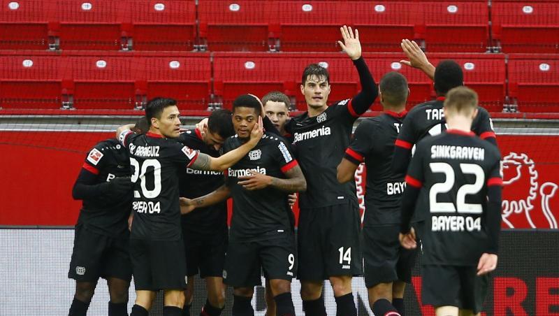 Gleich fünfmal durften die Bayer-Profis gegen Stuttgart jubeln.