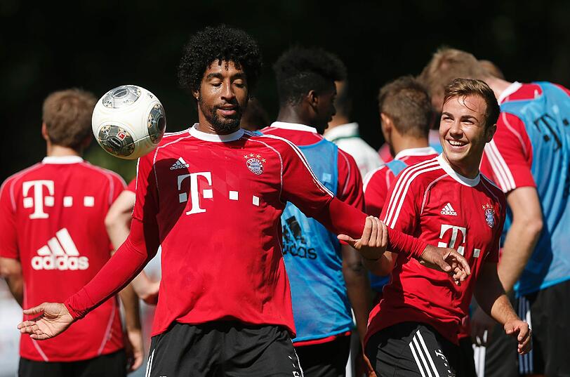 Die Bayern bereiten sich auf das Spiel gegen den 1. FC Nürnberg vor. Hier gibt's die Bilder vom Mittwochstraining.