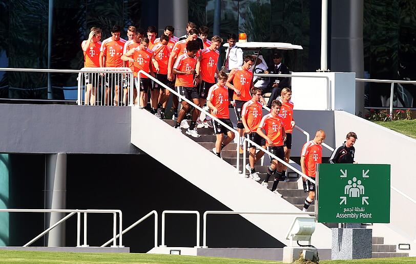 Tag 5 im Trainingslager des FC Bayern: Die Bilder aus Doha/Katar