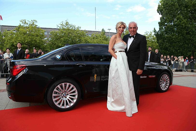 Weitere Bilder vom roten Teppich beim 65. Deutschen Filmpreis in Berlin.