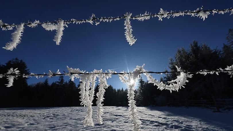 Das Jahresende wird sonnig und frostig in Bayern. (Symbolbild)