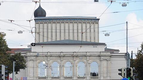 Das Staatstheater in Augsburg. Foto: Andreas Gebert/dpa/Archivbild