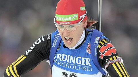 Sechste in Östersund: Kati Wilhelm