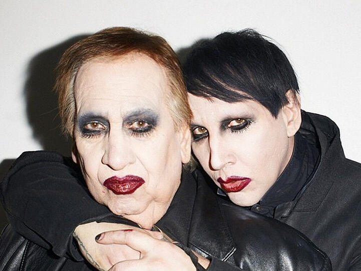 Ein wenig erinnert Marilyn Mansons Vater an Mephisto aus Goethes "Faust"