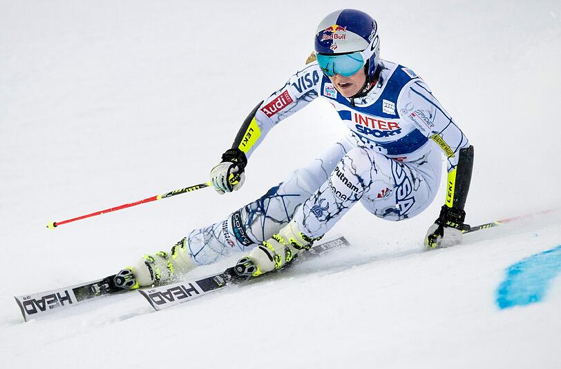 Lindsey Vonn feierte ihren 73. Weltcupsieg.