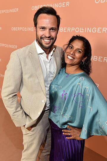 Martin Hagen (FDP) mit Frau Anisha Hagen
