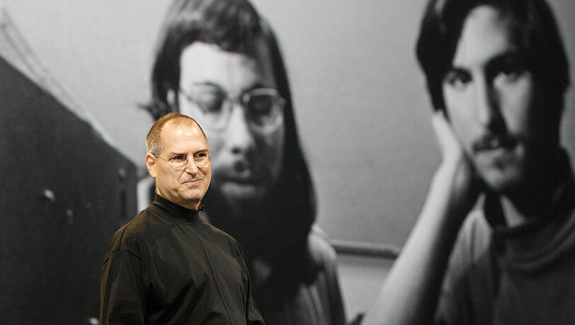Apple-Gründer Steve Jobs (†) im Jahr 2006. Der Unternehmer starb 2011 an Krebs. Apple-Gründer Steve Jobs (†) im Jahr 2006. Der Unternehmer starb 2011 an Krebs.
