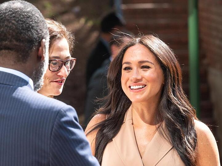Herzogin Meghan besuchte die Universität von Johannesburg.