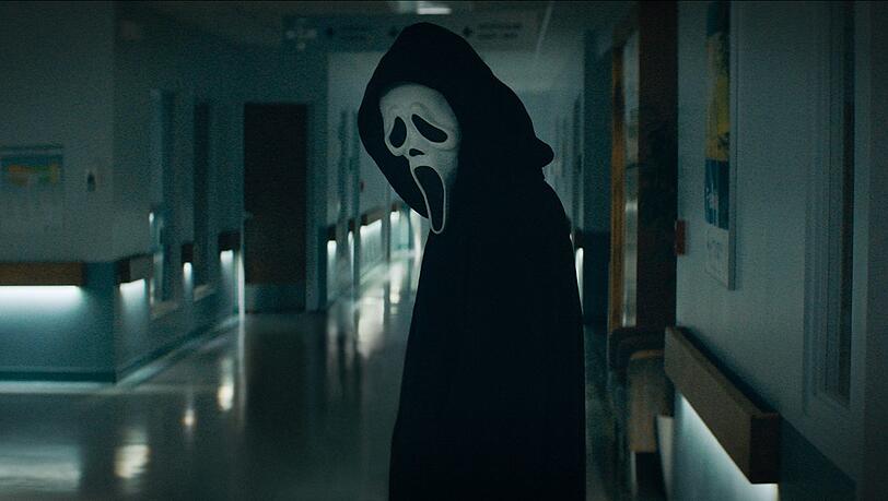 Die Ghostface-Maske in "Scream."