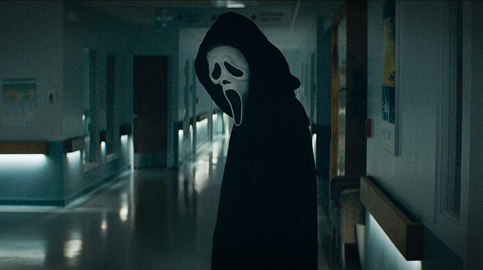 Die Ghostface-Maske in "Scream."