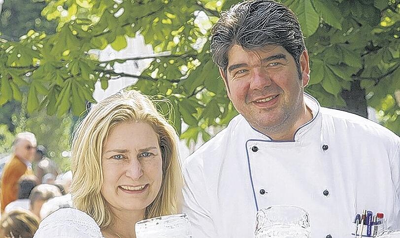 Annet und Harald Weber haben den Franziskaner Garten zum Publikumsmagnet gemacht &ndash; jetzt gehen sie an den Bodensee. Foto: Schlüter