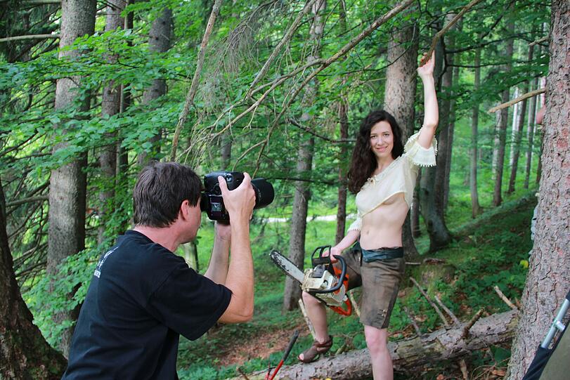 Making-Of: So ist der Deutsche Bauernkalender für 2013 entstanden. Die Bilder vom Shooting in München