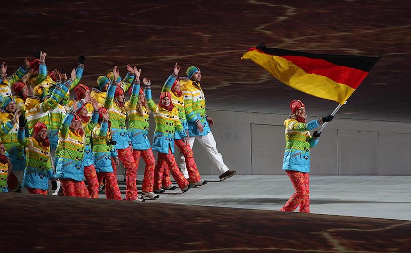 Weitere Bilder von der Eröffnungsfeier der Olympischen Spiele in Sotschi!