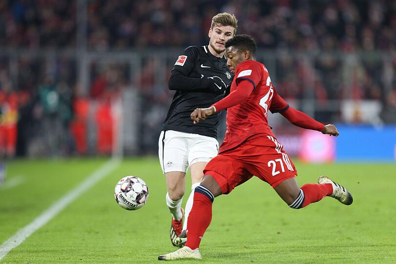 DAVID ALABA - NOTE 3: Schaltete sich immer wieder mit nach vorne ein. Seine Flanken waren oft aber zu ungenau (39.). Schönes Tackling gegen Werner (45.).