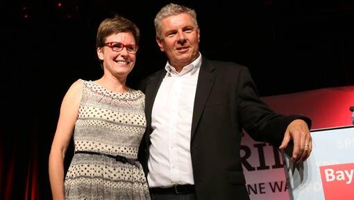 Isabell Zacharias mit Dieter Reiter Isabell Zacharias mit Dieter Reiter
