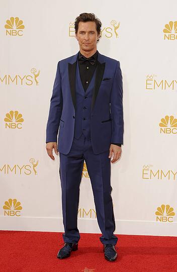 Matthew McConaughey war für den Emmy als beste Hauptrolle nominiert ("True Detective").