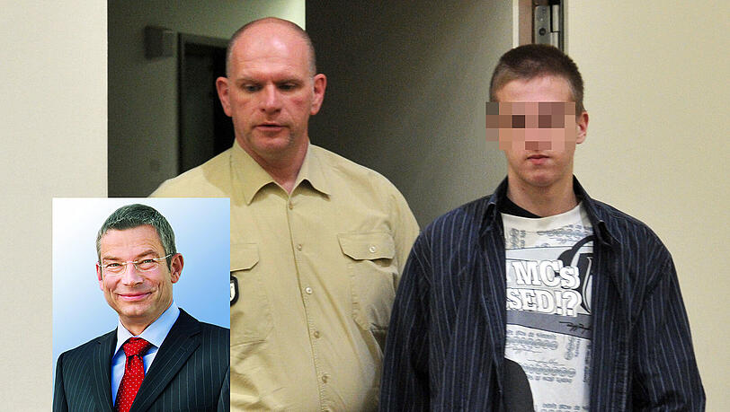 Der Brunner-Mörder muss wohl seine Haftstrafe komplett absitzen (Hier: Bei seiner Verurteilung). Der Brunner-Mörder muss wohl seine Haftstrafe komplett absitzen (Hier: Bei seiner Verurteilung).