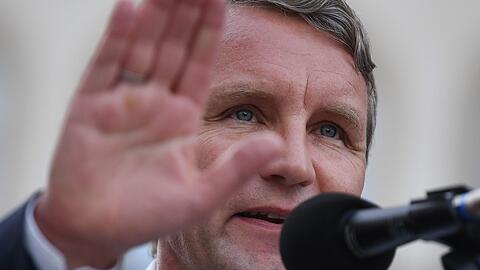 Galionsfigur der neuen Rechten in Deutschland: der Thüringer AfD-Chef Björn Höcke