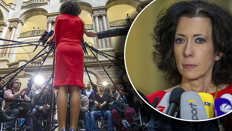 Farbenfrohe Kleider, hohe Schuhe - und viel juristischer Sachverstand: Das ist Andrea Titz. Farbenfrohe Kleider, hohe Schuhe - und viel juristischer Sachverstand: Das ist Andrea Titz.