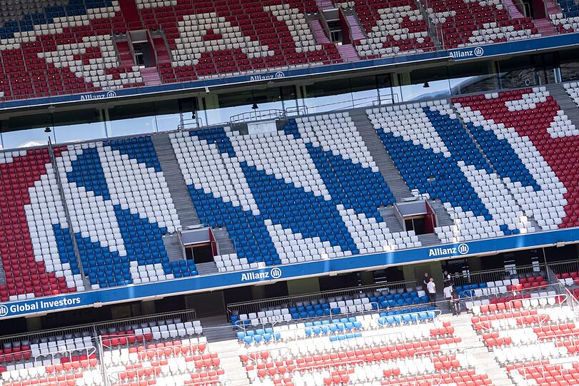 Impressionen der neugestalteten, rot-weißen Allianz Arena. Klicken Sie sich durch die Bilder.