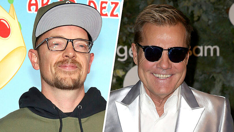 Jan Delay (li.) und "Unglücksbringer" Dieter Bohlen Jan Delay (li.) und "Unglücksbringer" Dieter Bohlen