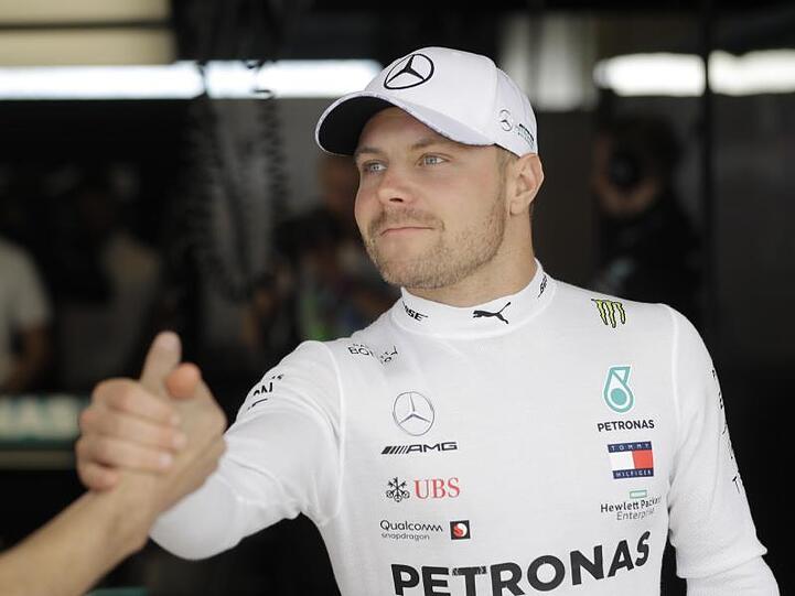 Fährt weiter für das Mercedes-Team: Valtteri Bottas.