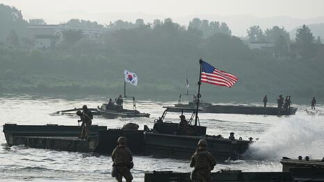 Jedes Jahr f&uuml;hren Streitkr&auml;fte S&uuml;dkoreas und der USA gemeinsame Milit&auml;r&uuml;bungen durch. (Archivbild)