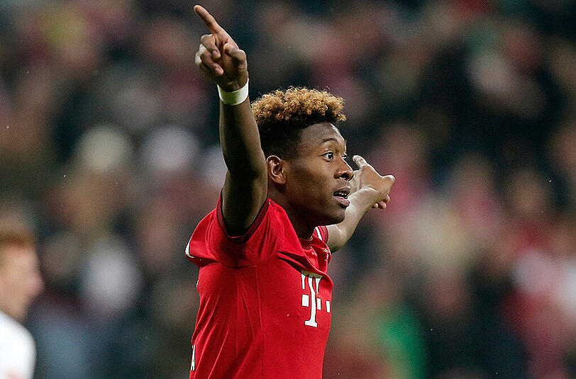 Spielt seit 2008 für den FC Bayern: David Alaba.
