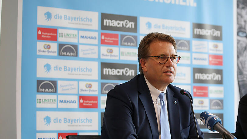 Martin Gräfer, Vorstand bei Löwen-Hauptsponsor "die Bayerische".