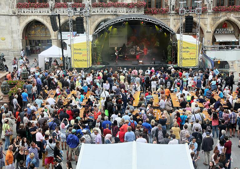 München feierte am Samstag seinen 856. Geburtstag. Auch am Sonntag gehen die Feierlichkeiten in der Innenstadt weiter. Die Bilder vom Stadtgründungsfest!