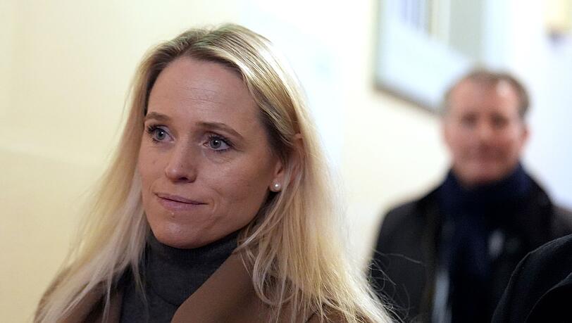 Astrid Have, die neue Frau von Stephan Hensel, sagte vor Gericht als Zeugin aus.