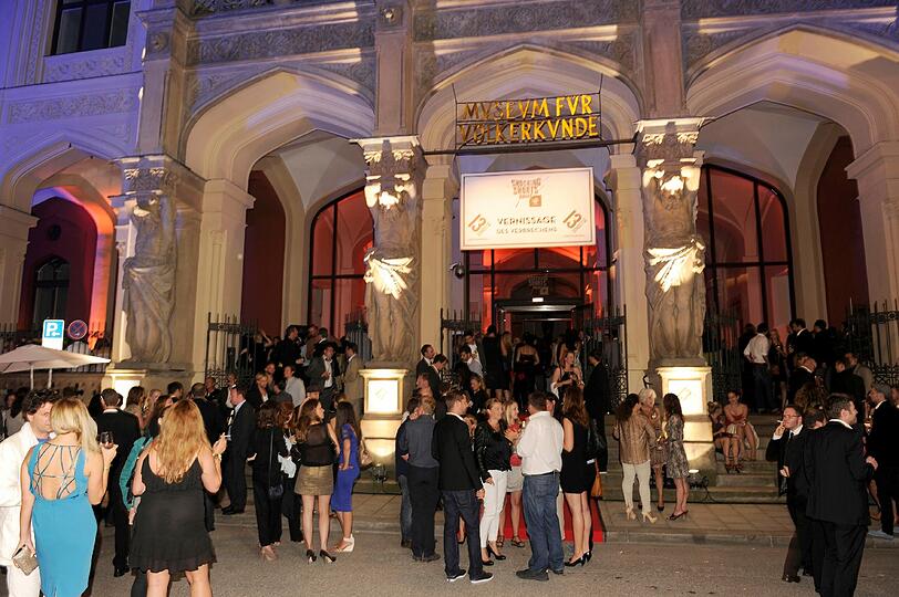 Die Party-Location: Die Galerie der Künstler in der Münchner Maximilianstraße