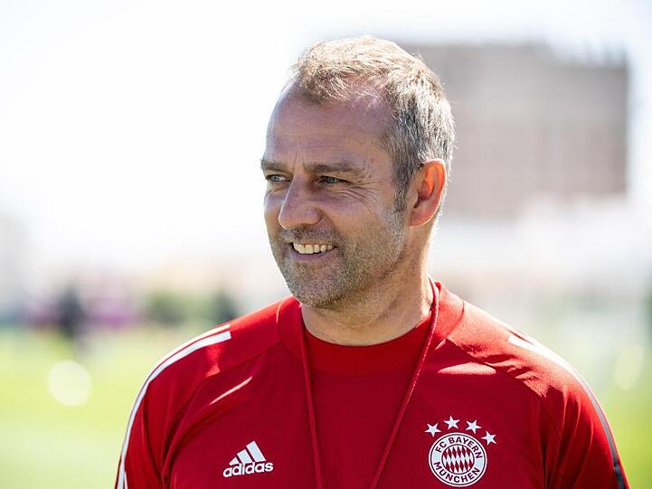 Trainer Hansi Flick vom FC Bayern München. Foto: Matthias Balk/dpa/Archivbild