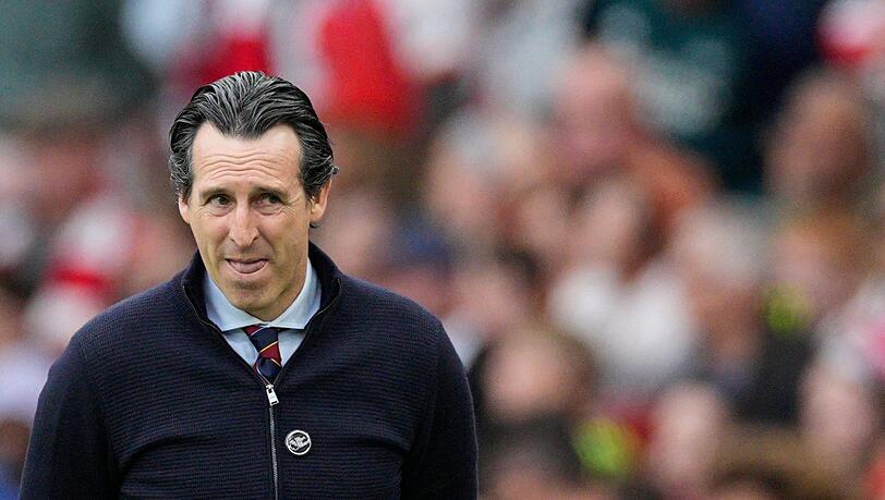 Titelsammler: Aston-Villa-Coach Unai Emery. Titelsammler: Aston-Villa-Coach Unai Emery.