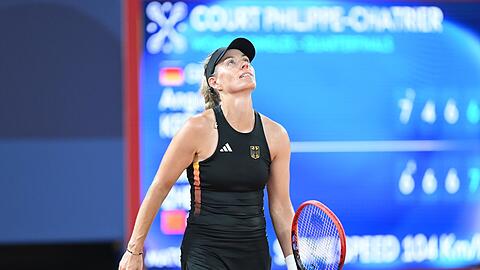 Angelique Kerber fehlten zwei Punkte zum Halbfinaleinzug.