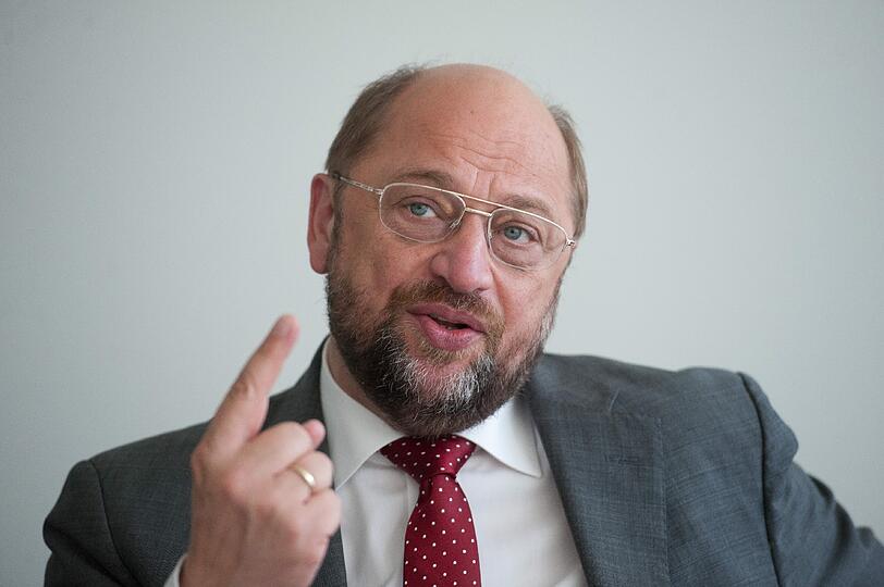 EU-Parlamentspräsident Martin Schulz über die Flüchtlingskrise: "Das größte Problem, das wir zur Zeit haben, ist, dass viel versprochen und wenig eingehalten wird."