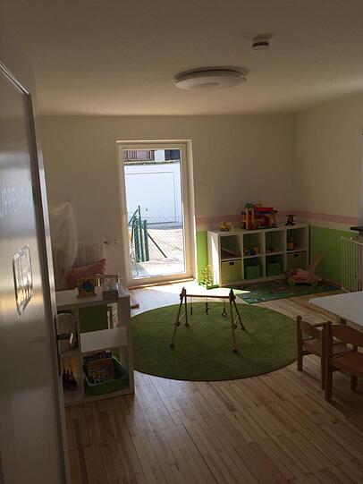 Die Innenräume der Kita sind bereits fertig eingerichtet, nur die Kinder fehlen noch.