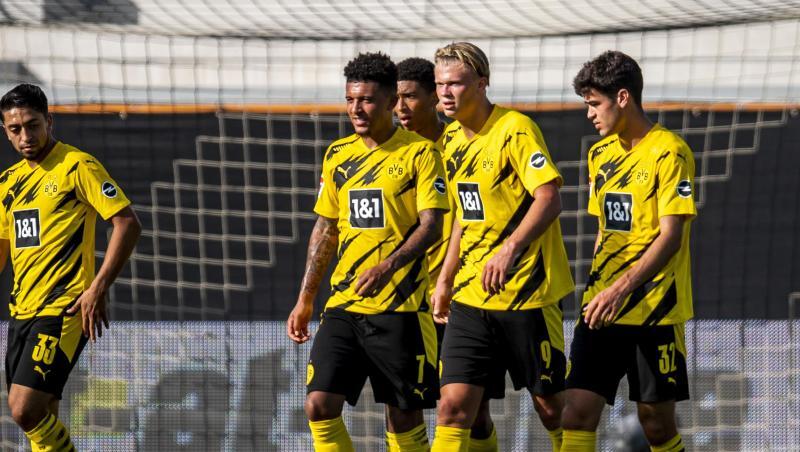 Jung und gut: Die BVB-Youngster Jadon Sancho, Jude Bellingham, Erling Braut Haaland und Giovanni Reyna. Jung und gut: Die BVB-Youngster Jadon Sancho, Jude Bellingham, Erling Braut Haaland und Giovanni Reyna.