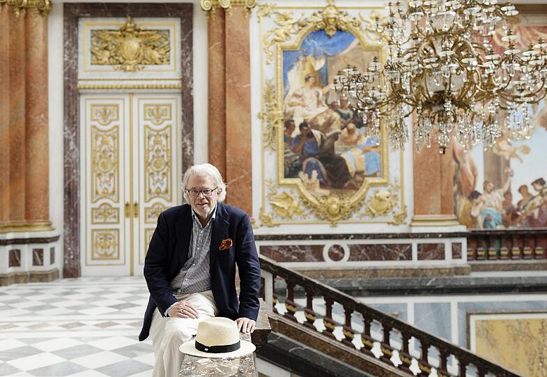 Enoch zu Guttenberg in Schloss Herrenchiemsee.