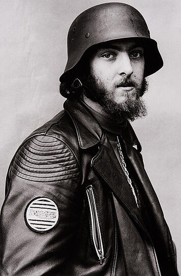 André Gelpke fotografierte diesen Rocker 1970.