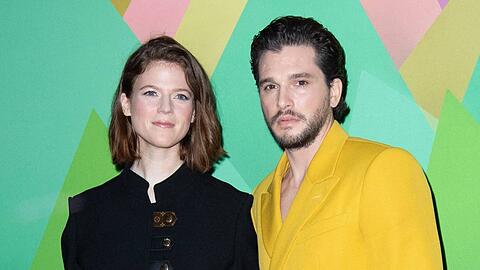 Kit Harington und Rose Leslie bei einem gemeinsamen Auftritt.