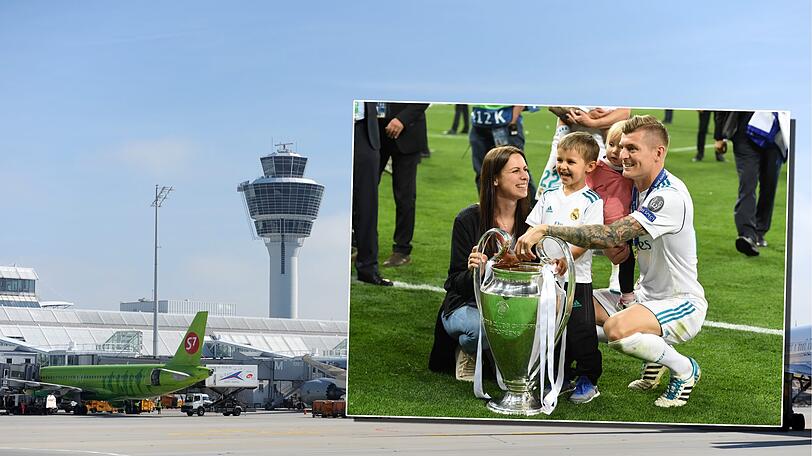 Toni Kroos' Ehefrau Jessica beschwerte sich über Kinderunfreundlichkeit am Airport München.