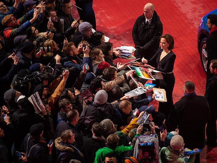 Der Star der Berlinale: Sigourney Weaver.
