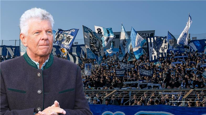 Dieter Reiter beschäftigt die Frage, ob die Löwenfans in der Westkurve künftig ein Dach haben. Oder weiter keins.
