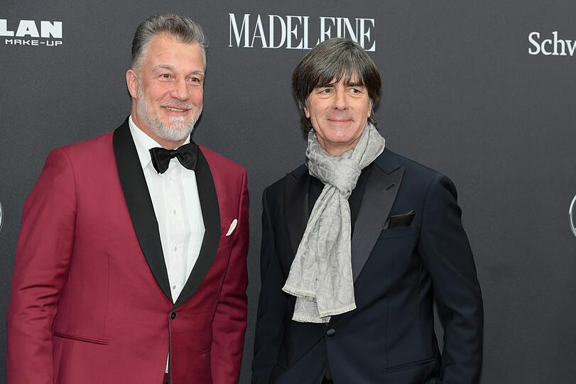 Marc Marshall und Joachim Löw.
