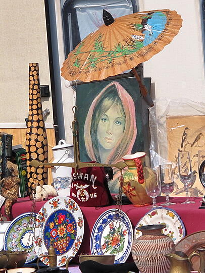 Skurriles, Schönes, Überflüssiges: Impressionen vom Flohmarkt in Milbertshofen.