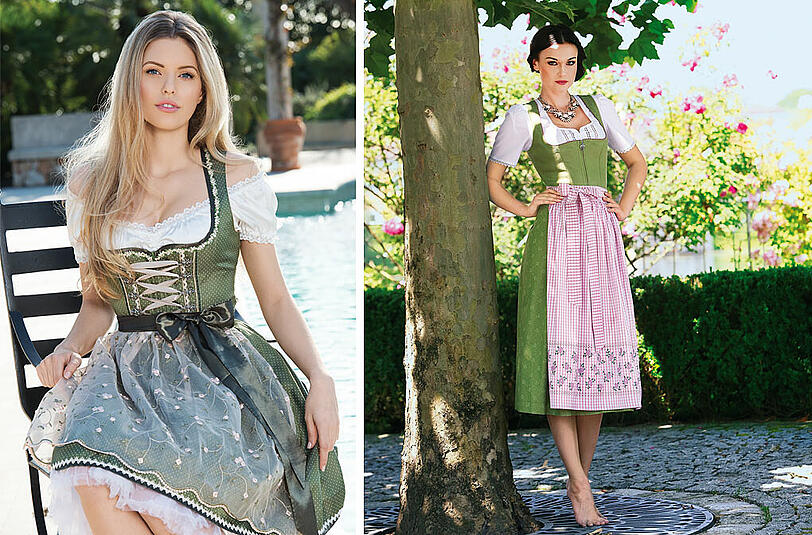 Ein Dirndl darf nie zu kurz sein - ansonsten ist fast alles erlaubt.